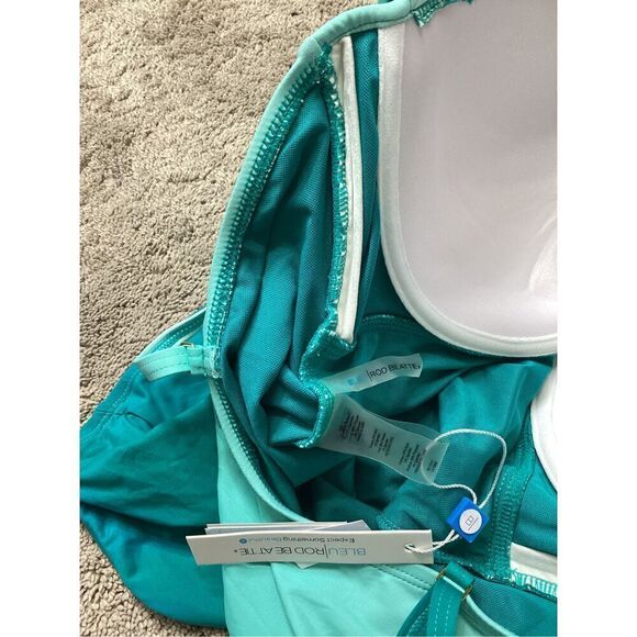 New. Bleu Rod Beattie ombré swimsuit. Normally $129. Size 14 - Picture 9 of 10